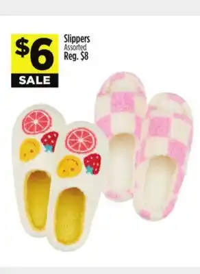 Dollar General Slippers offer