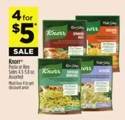 Dollar General Knorr Pasta or Rice Sides offer