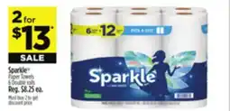 Dollar General Sparkle Paper Towels offer
