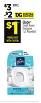 Dollar General Glade Small Room Freshener offer
