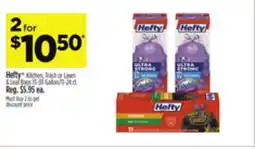 Dollar General Hefty Kitchen, Trash or Lawn & Leaf Bags offer