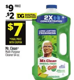 Dollar General Mr. Clean Multi-Purpose Cleaner offer