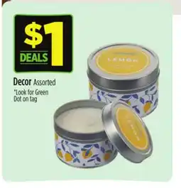 Dollar General Decor offer