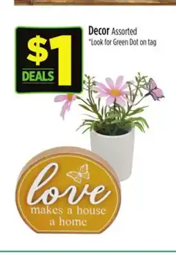 Dollar General Decor offer