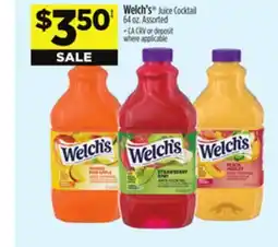 Dollar General Welch's Juice Cocktail offer