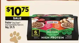 Dollar General Purina Dog Chow Dog Food Variety Pack offer