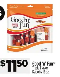 Dollar General Good'n'Fun Triple Flavor Kabobs offer
