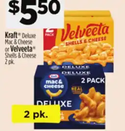 Dollar General Kraft Deluxe Mac & Cheese or Velveeta Shells & Cheese offer