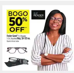 Dollar General Foster Grant E-Z Reader offer