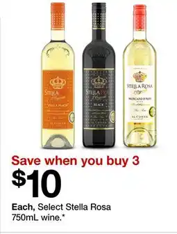 Target Select Stella Rosa offer