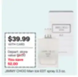 CVS JIMMY CHOO Man Ice EDT spray offer