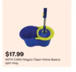 CVS Magno Clean Home Basics spin mop offer