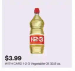 CVS 1-2-3 Vegetable Oil offer