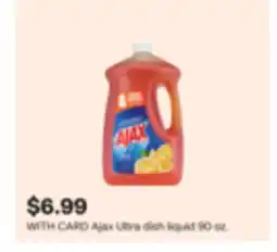 CVS Ajax Ultra dish liquid 90 oz offer