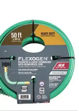 Ace Hardware Ace 50' Flexogen Heavy Duty Premium Garden Hose offer