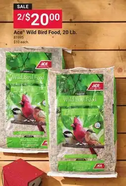 Ace Hardware Ace Wild Bird Food, 20 Lb offer