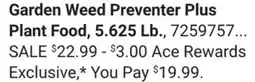 Ace Hardware Preen Garden Weed Preventer Plus Plant Food, 5.625 Lb offer