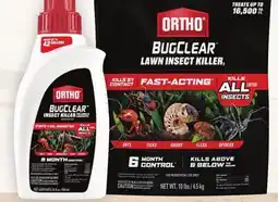 Ace Hardware Ortho BugClear Lawn Insect Killer 32 Oz. Concentrate or 10 Lb. Granules offer
