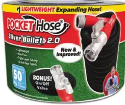 Ace Hardware Pocket Hose 50' Silver Bullet 2.0 Expanding Garden Hose offer