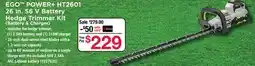 Ace Hardware EGO POWER+ HT2601 26 in. 56 V Battery Hedge Trimmer Kit (Battery & Charger) offer