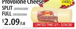 Restaurant Depot Provolone Cheese offer