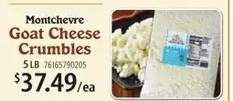 Restaurant Depot Montchevre Goat Cheese Crumbles offer