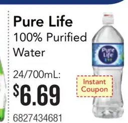 Restaurant Depot Pure Life 100% Purified Water offer