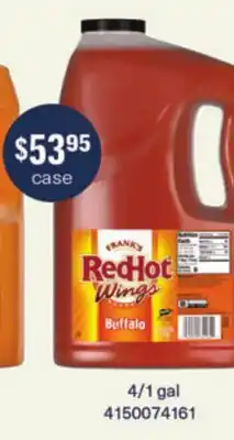 Restaurant Depot FRANK'S RED HOT Wings offer