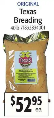 Restaurant Depot Texas Breading offer