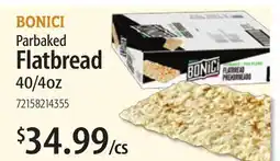 Restaurant Depot BONICI Parbaked Flatbread offer