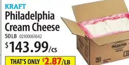 Restaurant Depot KRAFT Philadelphia Cream Cheese offer