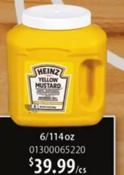 Restaurant Depot HEINZ YELLOW MUSTARD offer