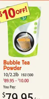 Restaurant Depot Bubble Tea Powder offer