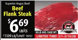 Restaurant Depot Beef Flank Steak offer