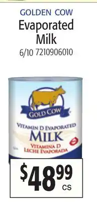 Restaurant Depot GOLDEN COW Evaporated Milk offer