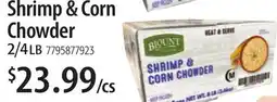 Restaurant Depot Shrimp & Corn Chowder offer