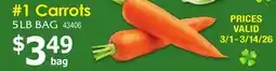 Restaurant Depot 1 Carrots offer