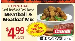 Restaurant Depot FROZEN BLEND Veal, Beef and Pork Blend Meatball & Meatloaf Mix offer