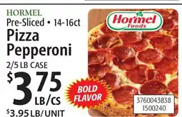 Restaurant Depot HORMEL Pre-Sliced • 14-16ct Pizza Pepperoni offer