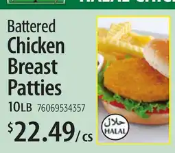 Restaurant Depot Battered Chicken Breast Patties offer