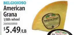 Restaurant Depot BELGIOIOSO American Grana offer