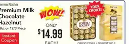 Restaurant Depot Ferrero Rocher Premium Milk Chocolate Hazelnut offer