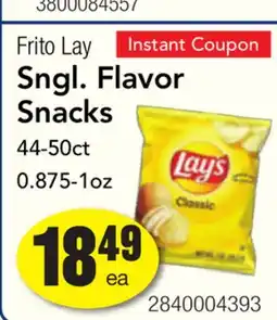 Restaurant Depot Frito Lay Sngl. Flavor Snacks offer