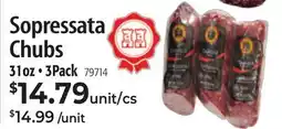 Restaurant Depot Soppressata Chubs offer