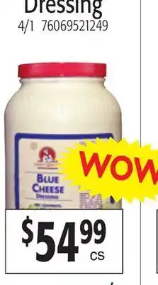 Restaurant Depot BLUE CHEESE Dressing offer