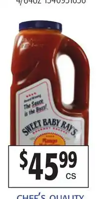 Restaurant Depot SWEET BABY RAY'S offer