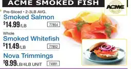 Restaurant Depot ACME SMOKED FISH offer