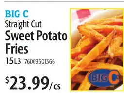 Restaurant Depot BIG C Straight Cut Sweet Potato Fries offer