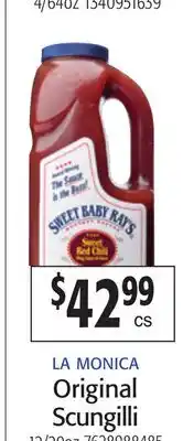 Restaurant Depot LA MONICA Original Scungilli offer