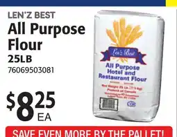 Restaurant Depot LEN'Z BEST All Purpose Flour offer
